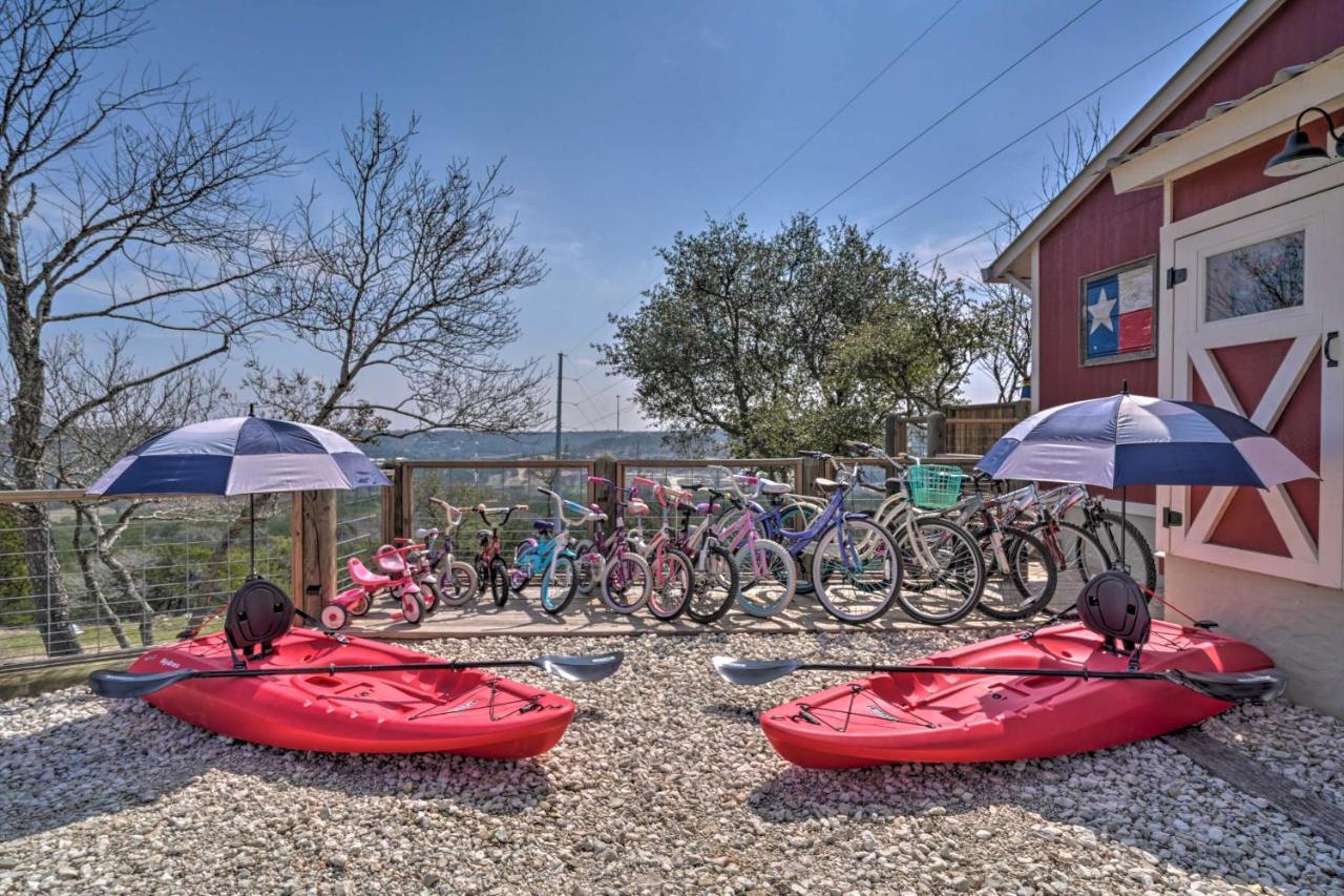 Kerrville Converted Barn Tiny Home With Kayaks! Ngoại thất bức ảnh
